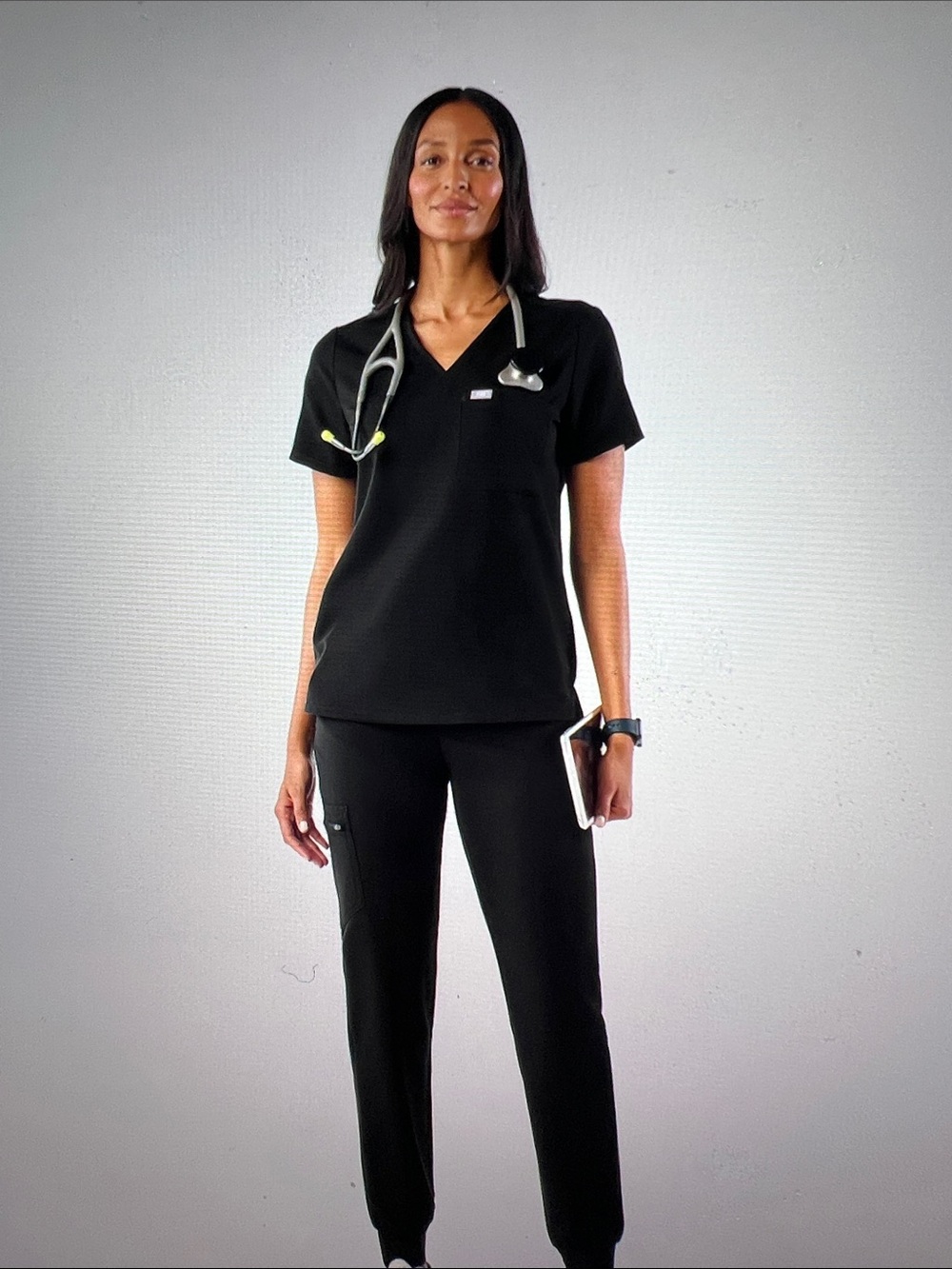 FIGS Scrubs Black 2 Pc Set